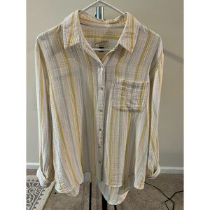 Women's Long Sleeve Button Up Blouse